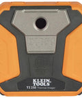Front view of TI250 Rechargeable Thermal Imaging Camera With 19,200 Pixel Resolution And Three Color Palettes, emissivity adjustable.