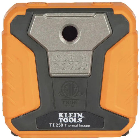 Front view of TI250 Rechargeable Thermal Imaging Camera With 19,200 Pixel Resolution And Three Color Palettes, emissivity adjustable.