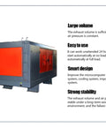 Heavy Duty Industrial Electric Air Compressor With Rotary Screw Tech For Mining And Construction Sites High Power 55kw To 132kw Models mobile design with steel casing for durable performance.