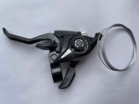 21 Speed Mountain Bike Shifter And Brake Lever Combo For MTB 3x7 Gear Trigger Shifter With Brake Cable on white background
