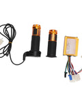 Golden 24V 250W Electric Bike Brushed Controller With Aluminum Alloy Housing Throttle Grips For Tricycle Motorcycle