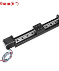 Heavy Duty Linear Actuator Stepper Motor With Precision Guide Rail For Cnc And 3D Printers Smooth Gliding Motion Slide T6 Ball Screw 150mm length.