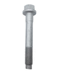Side view of a single bolt from 3-Piece Front Wheel Hub Bolt Kit 926-173 For Jeep Grand Cherokee 1999-2004 And Jeep Wrangler 2007-2018 Replacement Hub