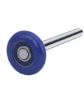 10 Pack Blue 2 Inch Nylon Garage Door Roller With 7 Inch Stem Quiet Durable High Load 6200 2RS Double Sealed Precision Bearings