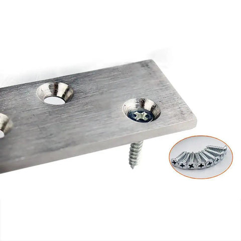 Heavy Duty 360 Degree Cabinet Pivot Hinge Smooth Spinning 304 Stainless Steel Secret Door Fixture Easy Peasy Diy Mount Built Tough No Sweat Installation Reliable Cupboard Hardware Set Size One Hundred Millimeters