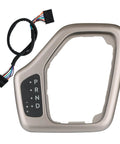Tan Transmission Shifter Bezel With Wire Harness Direct Fit Replacement For 2014 2018 Jeep Cherokee Gear Shift Upgrade OEM