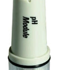 Rugged Flat Surface pH Electrode Module With Built-In PT100 ATC, showing easy-clean probe for chlorine and ORP meters