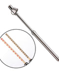 Tire Pressure Gauge With Straight On Foot Dual Head Chucks Heavy Duty Air Gauge Pro Grade 10 To 150 PSI And 100 To 1000 kPa