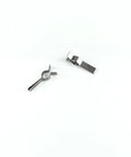 Refrigerator Icemaker Y Clip Assembly Kit With Cooling Loop Retainer For Easy DIY Replacement Stops Frost Buildup And Drips Includes Two Y Clips And One Retainer Fits DA61-12775A And Related Models AP6261443 4922147 EA12115467, two metal clips