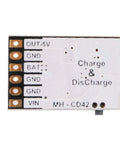 No Cap Needed On This Hella Sharp 6 Pack Of 2A 5V Charge Discharge Integrated Modules With 4 In 1 Lithium Battery Protection And Bright Level Indicator Straight Up Essential For Builds - Charge and Discharge module front view.