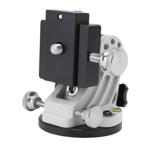 Latitude Mount For Telescopes, Equatorial Tracking And Astrophotography Accessory, Aluminum Alloy Three Eighths Inch shown in black and white