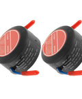 2 Pack Straight Up Automatic Aerosol Fire Extinguisher Car Engine Heat Killer No Sweat Emergency Kit shown in compact design.