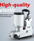 Powerful Airless Paint Sprayer With Long Hose For Fast Smooth Latex Coats Indoor Outdoor Use showing durable high-quality plastic construction.