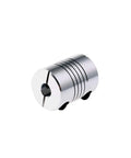 Metal coupling from Beefed Up Linear Rail Guide SBR20 600mm Kit With SFU1605 650mm Ball Screw CNC Kit for motion control.