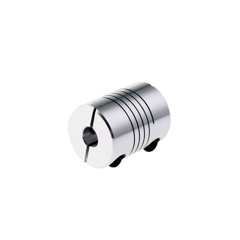 Metal coupling from Beefed Up Linear Rail Guide SBR20 600mm Kit With SFU1605 650mm Ball Screw CNC Kit for motion control.