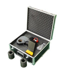 Industrial Grade Smooth Operator Built Like A Tank Rugged Pro Hydraulic Torque Wrench in case with two sockets and accessories.