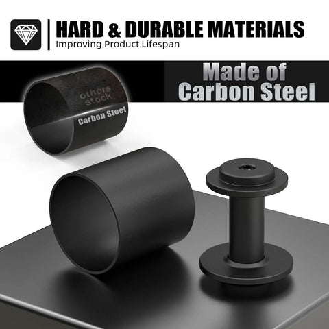 Heavy Duty Wheel Bearing Press And Removal Tool Kit For Quick Auto Repair Jobs No Sweat Installation showing carbon steel drivers and components.