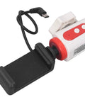 Two Way Articulating Borescope Camera With 180 Degree Dual Tilt Head And 6Mm Probe On A 3.3 Foot Snake Cable close-up of cable and attachment