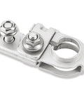 Top Shelf Positive Car Battery Terminal Connector With Solid Nuts For Hyundai Accent Azera Veloster Genesis G80 G90 Kia Sedona Soul Rides 2015 Through 2020 Tough Swap Out, featuring galvanization and solid nuts.
