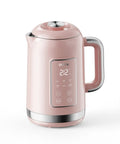 1.5L Stainless Steel Smart Electric Kettle With Temperature Control, Six Precise Presets, 1200W Fast Boil, Pink Finish