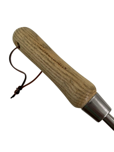 Eco Dandelion Weeder Tool With Ergonomic Wood Handle For Easy Root Removal In Lawns And Gardens, Rust Resistant Stainless Steel Build