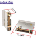 Dimensions of Sliding Patio Door Rollers For Pella Doors Compatibility, 0C5Y00P0 Series, 1-1/2 Inch Steel Ball Wheel Bearing.