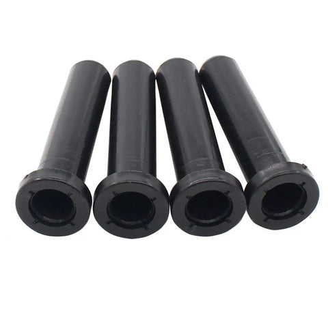 Front Suspension Control Arm Long Beefed Up Bushing With Spacer For Polaris Ranger And Xplorer UTVs Fits Ranger 500 4x4 6x6 2003 2004 Ranger 425 2x4 2003 2004 Ranger 500 2x4 2005 Xplorer 250 2000 2002, black plastic set of 4