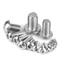 250 Piece M2 To M10 Machine Screws Set Pro Grade Stainless Steel Hex Socket Bolts For Laptop Keyboard PC Repair Electronics DIY Kit