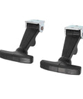 46mm T Handle Rubber Draw Latch With Stainless Steel Bracket for hoods tool boxes marine grade closure