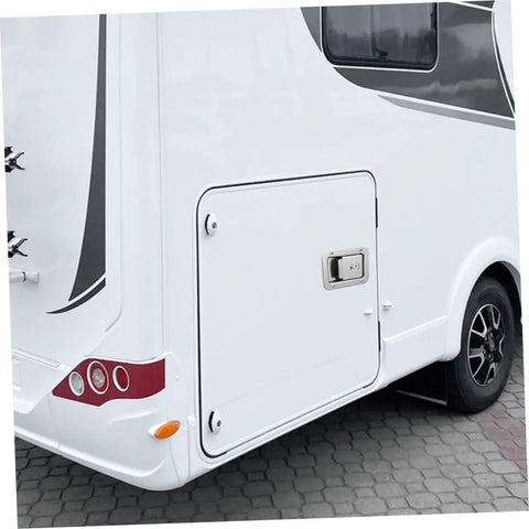 Upgrade Your Rig With Premium Stainless Steel Trailer Latch Panels And Heavy Duty Toolbox Handle Locks Secure Your Gear On Long Road Trips Perfect For Rv Doors Truck Storage And Flush Mount Setup