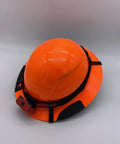 Full Brim Hard Hat Clips For Lift Brand Helmets, Patent Pending And Front Back Size Options, USA Made, Easy Install, Durable Clip System