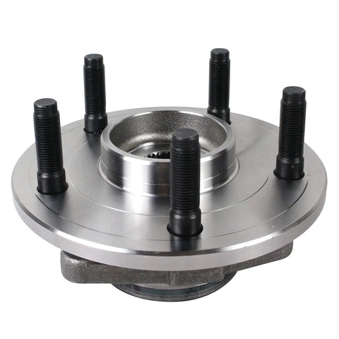 Front view of Front Wheel Hub And Bearing Assembly 515072 Compatible With 2002 2008 Dodge Ram 1500 5 Lug Replacement