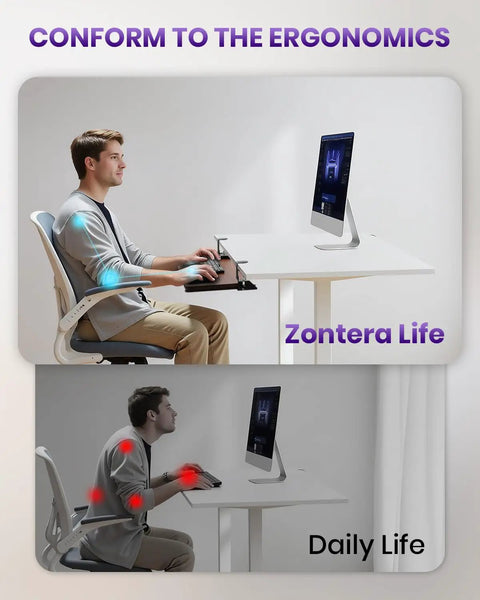 Under Desk Keyboard And Mouse Tray In Walnut Finish A Spacious 20 By 11 Point 8 Inch Board For Space Saving And Ergonomic Comfort For Your All Day Home And Office Setup, used under a desk with keyboard