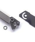 Micro Bearing Washers For Knife Pivots Dope Stainless Steel Universal Folding Knife Pivot Bearings Low Friction Upgrade For Repairs And Custom Builds 0.272 Inch Outer Diameter 0.158 Inch Inner Diameter 0.040 Inch Thick on folding knife pivot