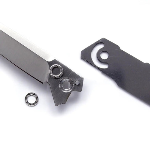 Micro Bearing Washers For Knife Pivots Dope Stainless Steel Universal Folding Knife Pivot Bearings Low Friction Upgrade For Repairs And Custom Builds 0.272 Inch Outer Diameter 0.158 Inch Inner Diameter 0.040 Inch Thick on folding knife pivot