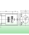 Top Shelf Nema23 Closed Loop Servo Motor Featuring An Integrated Digital Hybrid Drive System That Delivers Straight Up 2Nm Torque And Killer Precision Every Time For Heavy Duty Cnc Rigs And Automation Projects diagram with dimensions.