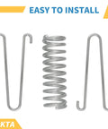 Two Beefy Heavy Duty Porch Swing Springs 300Lb Each For Hammock Chairs Hanging Chairs Patio Swings And More 600Lb Total Support