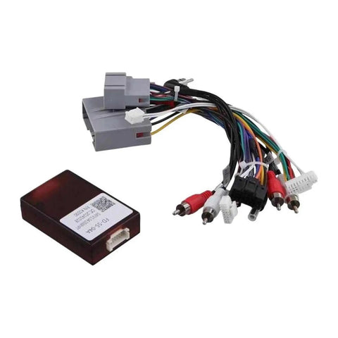 Upgrade Your Ride With This 16 Pin Wiring Harness Adapter Featuring XINPU XP Canbus Decoder, includes connectors and wiring for Ford F150 Raptor.