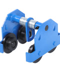 I-Beam Trolley 1100 Pound Capacity With Double Wheel Track Roller For I-Beam Flange Width 55 To 200 Millimeter Alloy Steel Construction