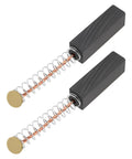2 Pairs Carbon Brushes For Power Tool Motor 24x8x6.4mm Easy Swap Direct Replacement TE 17 Model, spring-loaded for tight contact