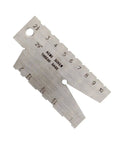 29 Degree Thread Gauge And Angle Template For Precision Machining Stainless Steel Inspection Tool