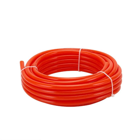 Heavy Duty Polyurethane Air Hose 10 Meter Pneumatic Tube for Air Compressors Sizes 4mm to 16mm Flexible Ideal for Garage Workshop and Auto Repair Jobs Seeking Durable Gear That Handles Pressure Like a Boss Without Leaking or Breaking Down Often, coiled red hose