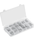 Check Out This Awesome 200 Piece Spring Kit With 20 Solid Sizes For All Your Gadget Fixes And Diy Projects Featuring Easy Storage Box That Lets You Grab The Right Compression Or Extension Springs Fast. Clear plastic 200-piece spring kit with assorted metal compression and extension springs in storage box