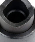 Close-up of a one half inch conduit punch and die for hydraulic knockout driver kit, showing the punch edge.