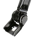 Close-up of Mini Cooper Front Door Hinge Replacement For R50 R53 2003 2008 And R52 2004 2007 with metal ABS build and door check strap.