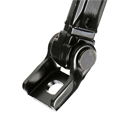 Close-up of Mini Cooper Front Door Hinge Replacement For R50 R53 2003 2008 And R52 2004 2007 with metal ABS build and door check strap.