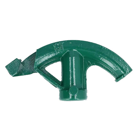Heavy Duty Cast Iron Conduit Bender For 3/4 Inch And 19mm Metal Pipe Bending, green tool for precise bending, durable material.