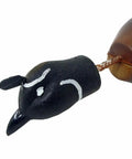 Close-up of head detail on Quail Retriever Trainer Dead Fowl Gambrels Quail Dummy For Water Fetches And Huntin Dogs