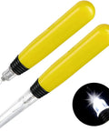 LED Needle Threader Set With Lighted Wire Loop For Sewing 2 Pack Illuminated Threading Tool For Yarn Floss Embroidery