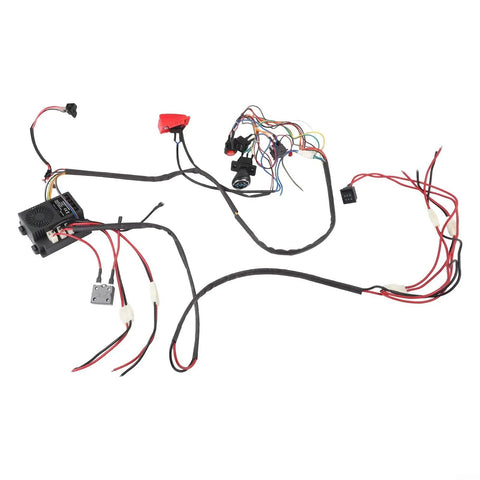 24V DIY Wire Harness Conversion Kit For Kids Ride On Cars With 4G Remote And Switch Control Box displayed on white background